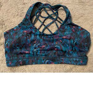 CVG "Flamingo" Butterfly Back Sports Bra (M)